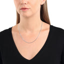 AMOR Halskette Unisex, 925 Silber rhodiniert, Ansicht 2