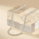 AMOR Halskette Unisex, 925 Silber rhodiniert, Ansicht 8