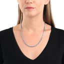AMOR Halskette Unisex, 925 Silber rhodiniert, Ansicht 2