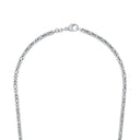 AMOR Halskette Unisex, 925 Silber rhodiniert, Verschluss
