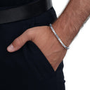 AMOR Armband Unisex, 925 Silber rhodiniert, Ansicht 3