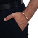 AMOR Armband Unisex, 925 Silber rhodiniert, Ansicht 3