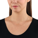 AMOR Halskette Unisex, 925 Silber rosé vergoldet, Ansicht 2