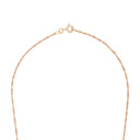 AMOR Halskette Unisex, 925 Silber rosé vergoldet, Verschluss
