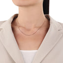 AMOR Halskette Unisex, 925 Silber rosé vergoldet, Ansicht 2