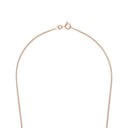 AMOR Halskette Unisex, 925 Silber rosé vergoldet, Verschluss