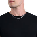 AMOR Halskette Unisex, 925 Silber rhodiniert, Ansicht 3