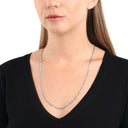 AMOR Halskette Unisex, 925 Silber rhodiniert, Ansicht 2