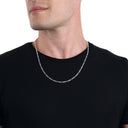 AMOR Halskette Unisex, 925 Silber rhodiniert, Ansicht 3