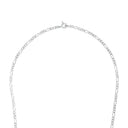 AMOR Halskette Unisex, 925 Silber rhodiniert, Verschluss