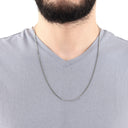 AMOR Halskette Unisex, 925 Silber rhodiniert, Ansicht 3