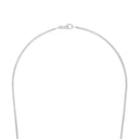 AMOR Halskette Unisex, 925 Silber rhodiniert, Verschluss