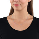 AMOR Halskette Unisex, 925 Silber rhodiniert, Ansicht 2