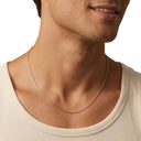 AMOR Halskette Unisex, 925 Silber rhodiniert, Ansicht 3