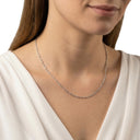 AMOR Halskette Unisex, 925 Silber rhodiniert, Ansicht 2