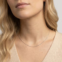 AMOR Halskette Unisex, 925 Silber rhodiniert, Ansicht 2