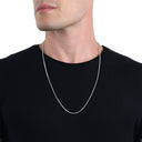 AMOR Halskette Unisex, 925 Silber rhodiniert, Ansicht 3