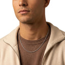 AMOR unisex necklace, stainless steel, view 3
