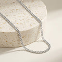 AMOR unisex necklace, stainless steel, view 7