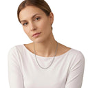 AMOR Halskette Unisex, Edelstahl, am Model