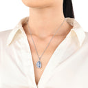 AMOR Collier Damen, 925 Silber rhodiniert, Ansicht 2