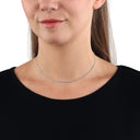 AMOR Halskette Unisex, 925 Silber rhodiniert, Ansicht 2