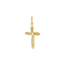 AMOR women's pendant, 585 gold, back