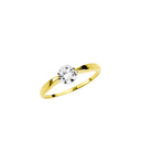 AMOR Ring Damen, 333 Gold, Zirkonia weiß, Hauptbild