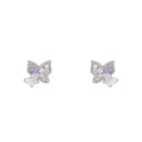PRINZESSIN LILLIFEE girls' stud earrings in 925 sterling silver