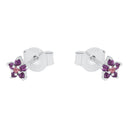 PRINZESSIN LILLIFEE girls' star stud earrings in 925 sterling silver