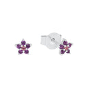 PRINZESSIN LILLIFEE girls' star stud earrings in 925 sterling silver