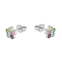 AMOR children's stud earrings, rhodium-plated 925 sterling silver, view 6