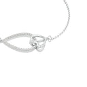 AMOR Armband Damen, 925 Silber rhodiniert, Zirkonia weiß, Ansicht 3