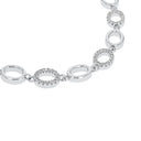 AMOR Armband Damen, 925 Silber rhodiniert, Zirkonia weiß, Ansicht 3