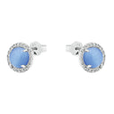 AMOR Ohrring (Ohrstecker) Damen, 925 Silber rhodiniert, Zirkonia weiß, Ansicht 4