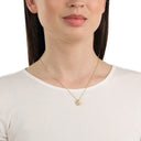 AMOR women's necklace, gold-plated 925 sterling silver, view 2