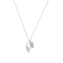AMOR Halskette Damen, 925 Silber silber / rosévergoldet (bicolor), Motiv Flügel, Zirkonia weiß, Hauptbild
