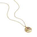 AMOR women's necklace, gold-plated 925 sterling silver, view 4