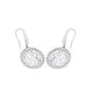 AMOR Ohrring (Ohrhänger) Damen, 925 Silber rhodiniert, Zirkonia weiß, Ansicht 4