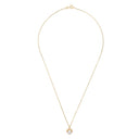 AMOR women's necklace, gold-plated 925 sterling silver, view 3
