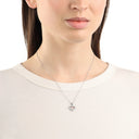 AMOR Halskette Damen, 925 Silber silber / rosévergoldet (bicolor), Motiv Herz, Zirkonia weiß, Ansicht 2