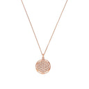 AMOR Halskette Damen, 925 Silber rosé vergoldet, Motiv Ornamente, Zirkonia weiß, Hauptbild
