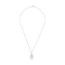 AMOR Halskette Damen, 925 Silber silber / rosévergoldet (bicolor), Motiv Hamsa Hand, Zirkonia weiß, Ansicht 3