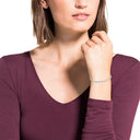 AMOR Armband Damen, 925 Silber rhodiniert, Zirkonia weiß, Ansicht 2