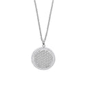 AMOR Halskette Damen, Edelstahl, Motiv Ornamente, Zirkonia weiß, Hauptbild