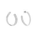 AMOR Ohrring (Ohrstecker) Damen, Edelstahl, Zirkonia weiß, Hauptbild