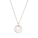 AMOR Halskette Damen, Edelstahl IP silber rosé, Hauptbild