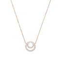 AMOR Halskette Damen, Edelstahl IP rosé, Zirkonia weiß, Hauptbild