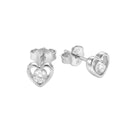 AMOR Ohrring (Ohrstecker) Women, 925 Silber rhodiniert, Ansicht 3