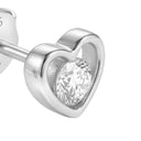 AMOR Ohrring (Ohrstecker) Women, 925 Silber rhodiniert, Ansicht 4